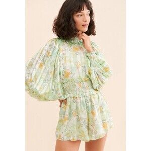 Elliatt Ophelia High-Neck Playsuit Romper M